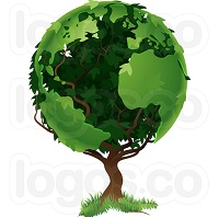 Vector Royalty Free Clipart Earth Tree Logoearth Tree Logo By Geo    