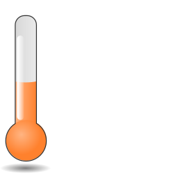 Weather Icon   Warm By Gnokii   Clip Art Clipart Icon Temperature    