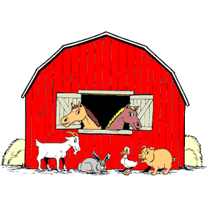 Animals   Barn Clipart Cliparts Of Animals   Barn Free Download  Wmf