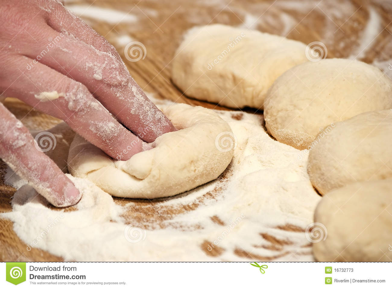Bread Dough Stock Photos   Image  16732773