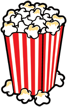 Cartoon Popcorn Clip Art Clipart   Free Clipart