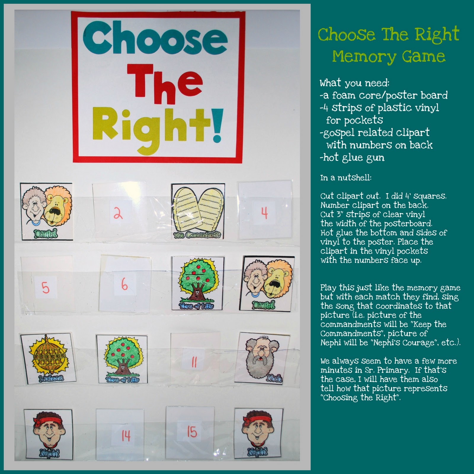 Choose The Right Lds Clipart