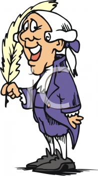 Clipart Picture Of A Cartoon Of George Washington