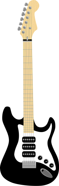 Electric Guitar Clipart Black And White Images   Pictures   Becuo