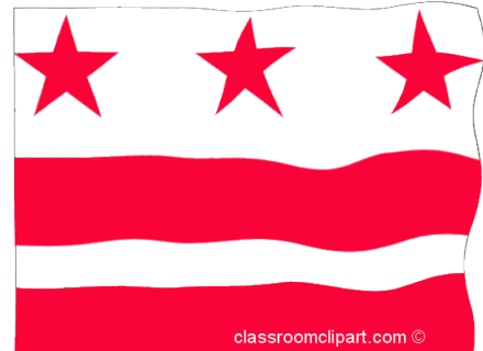 Flags Animated Clipart  Dc Cc Animated Flag   Classroom Clipart