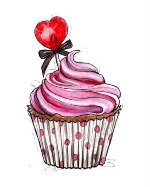 For This Image Include  Cupcake Overlay Cute Pink And Valentine Day