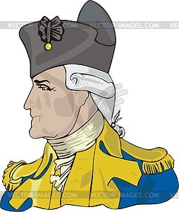George Washington   Vector Clipart