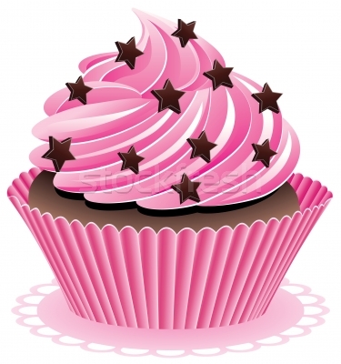 Pink Cupcake Vector   Item 10   Vector Magz   Free Download Vector