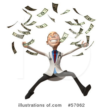 Salary Clipart Doctor Character Clipart