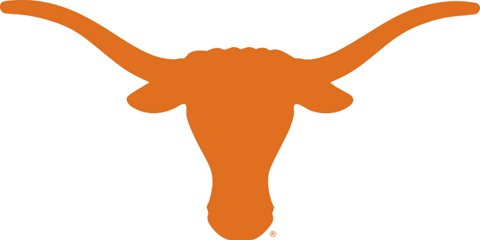Texas Longhorns Primary Logo  1961    Burnt Orange Long Horned Bull    