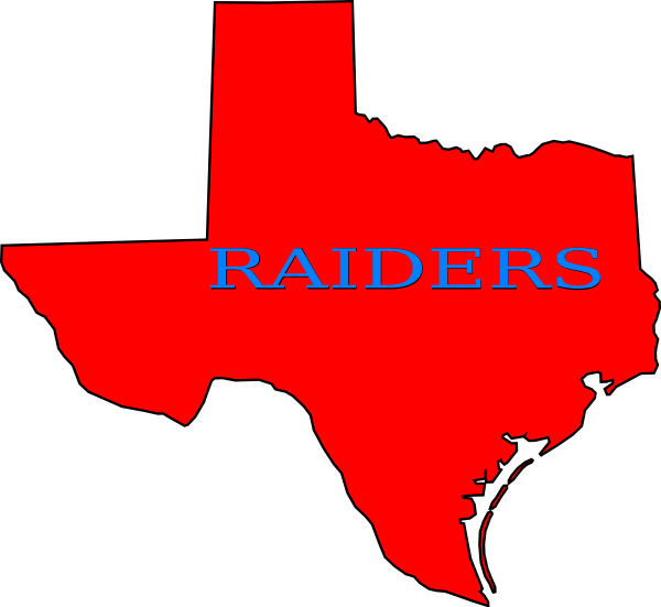 Texas Raiders Clip Art At Clker Com   Vector Clip Art Online Royalty    