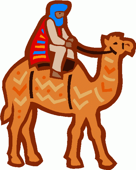 Man Riding Camel 1 Clipart   Man Riding Camel 1 Clip Art