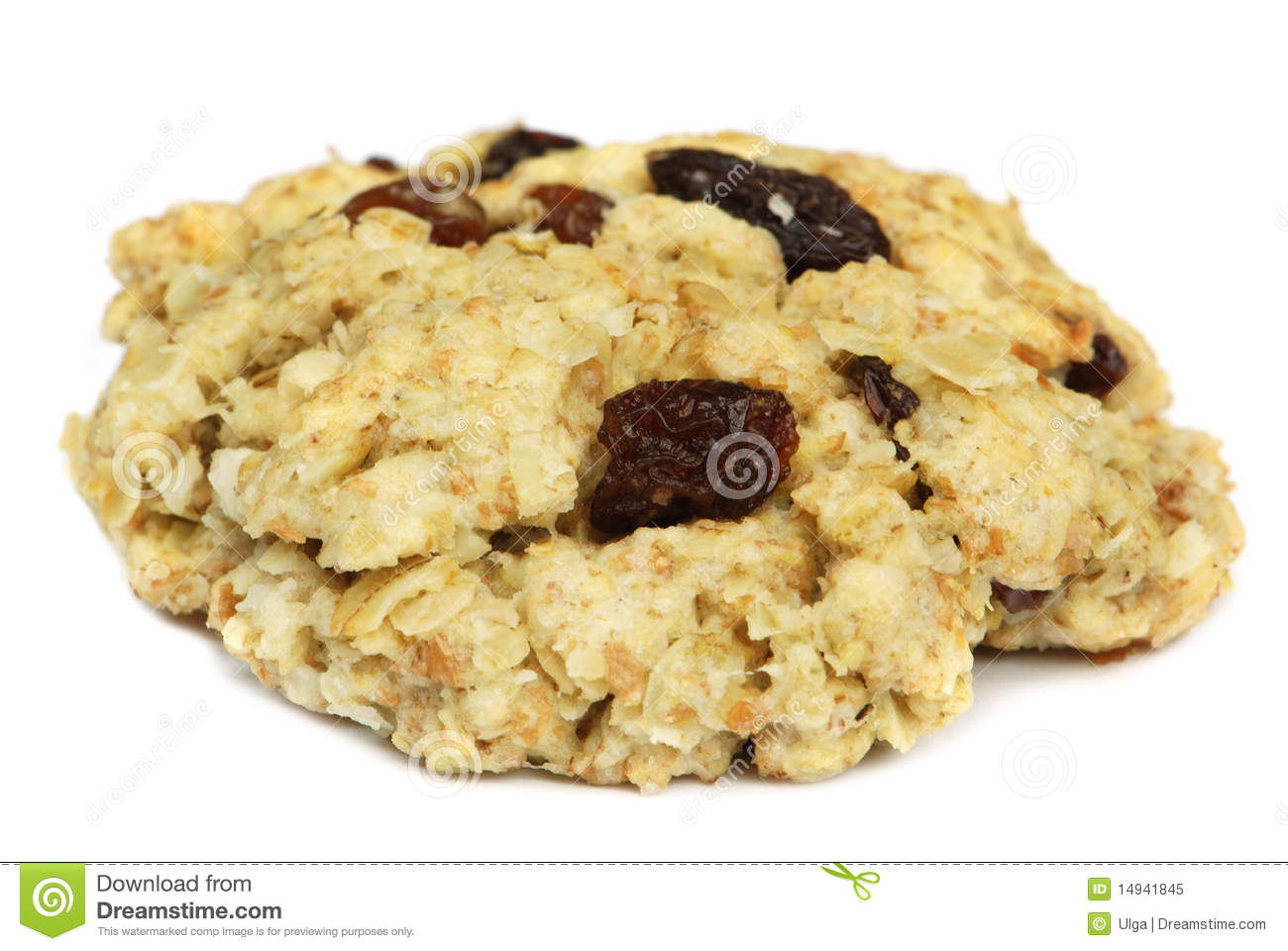 Oatmeal Raisin Cookie Royalty Free Stock Photo   Image  14941845