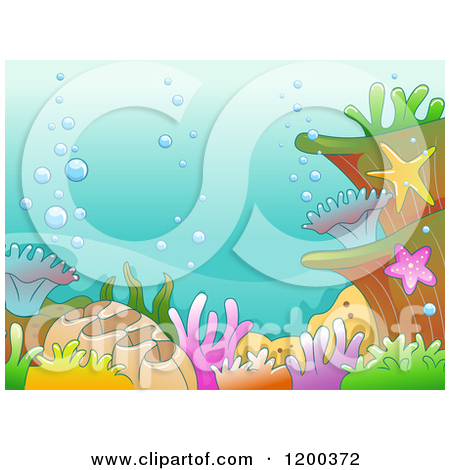 Royalty Free  Rf  Coral Reef Clipart   Illustrations  1