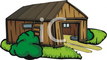 Royalty Free Shed Clipart