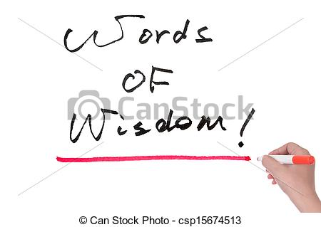 Stock Photo   Words Of Wisdom   Stock Image Images Royalty Free