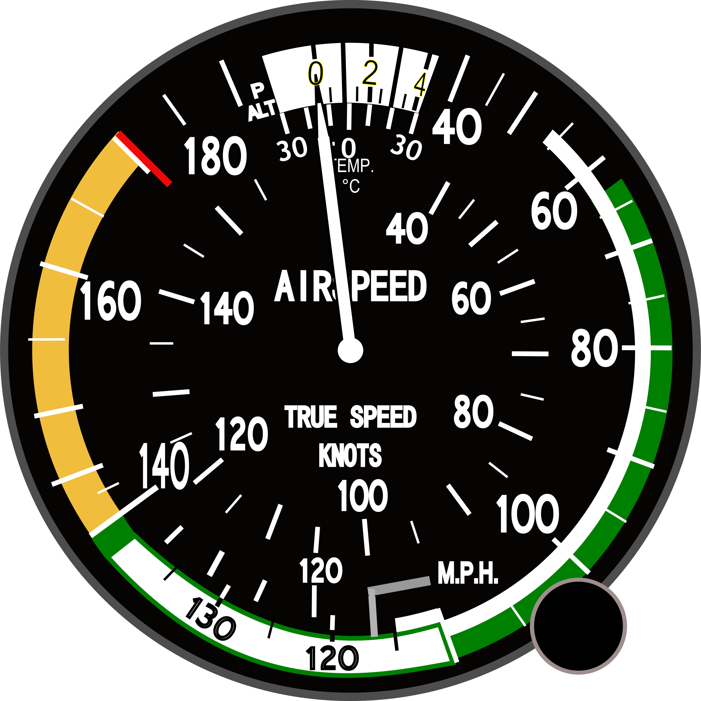 True Airspeed Indicator By Startright