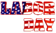 Usa Patriotic Animated Labor Day Comment  Text Reads Labor Day In Bold    
