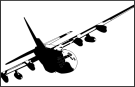Vector Art Aircraft Airplane C 130 Hercules Military Clipart