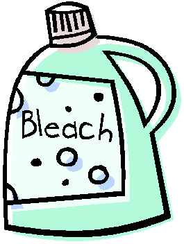 Bleach Cartoon  Picture Courtesy Of Microsoft Clip Art 