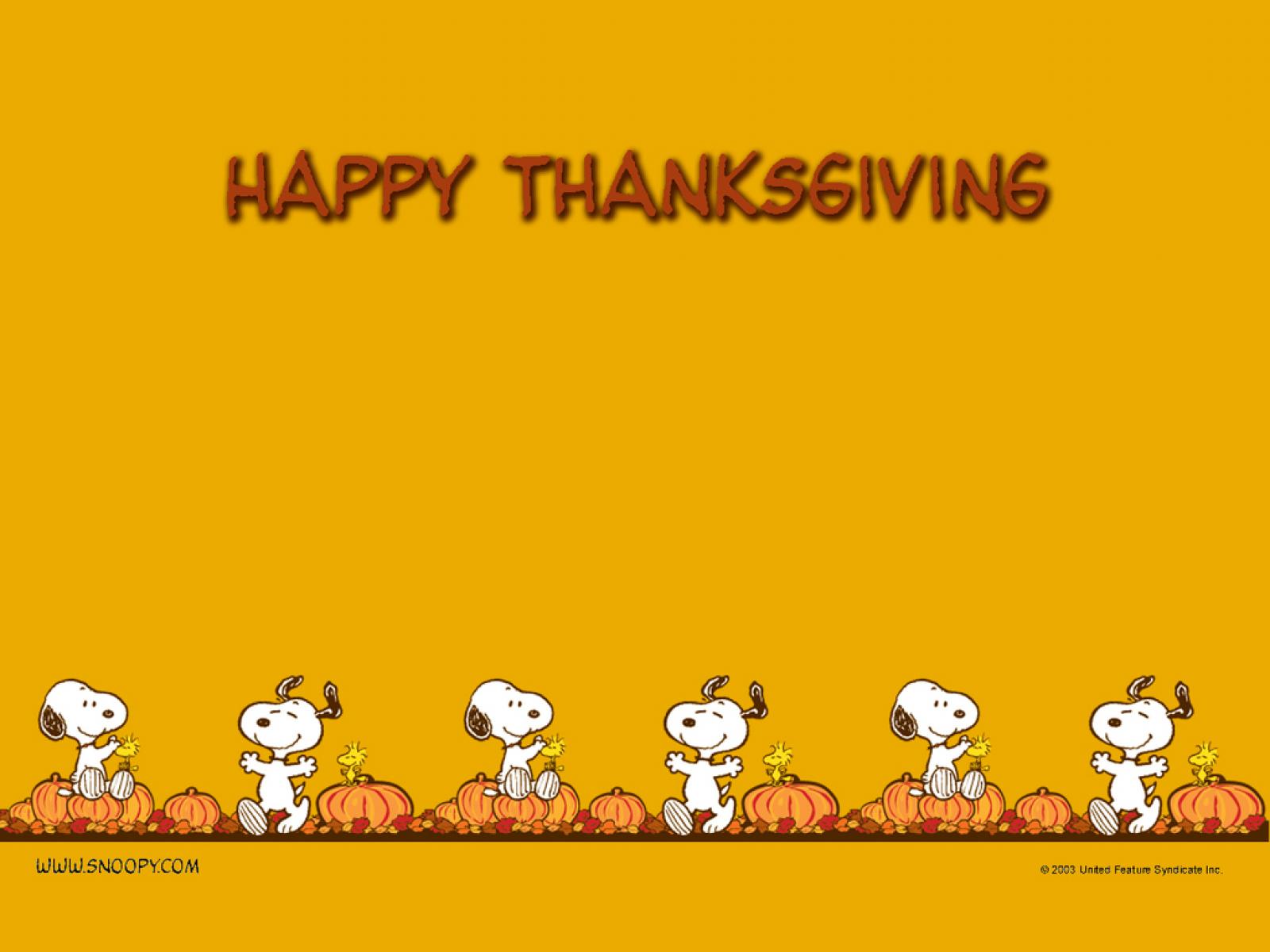 Charlie Brown Peanuts Comics Thanksgiving G Wallpaper   1600x1200