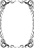 Decorative Line Divider Clipart Swirly Accent Clipart Two Hearts