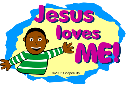 Jesus Loves Me     Free Christian Clipart