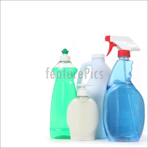 Picture Of Detergent Bleach Window Spray And Soap  Stock Image To    