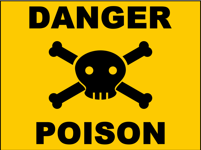 Poison Sign By Solvera   Symbol For Toxic Things