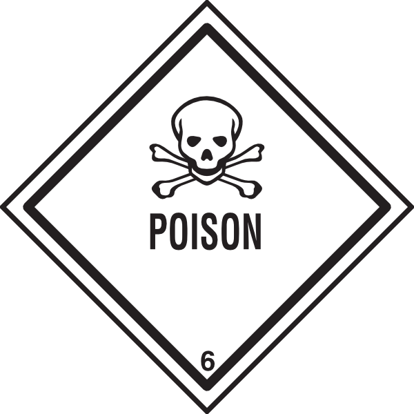 Poison Warning Clip Art At Clker Com   Vector Clip Art Online Royalty