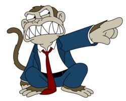Angry Monkey Family Guy   Clipart Best
