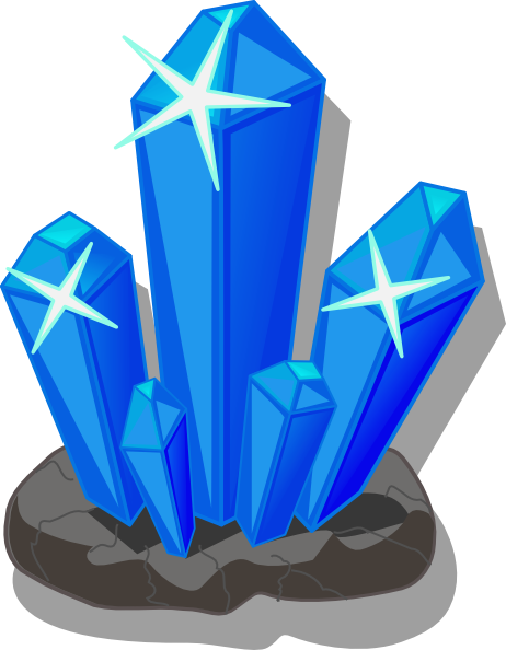 Crystals Clip Art At Clker Com   Vector Clip Art Online Royalty Free
