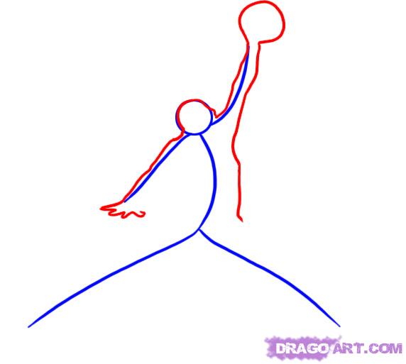 How To Draw Michael Jordan   Clipart Panda   Free Clipart Images