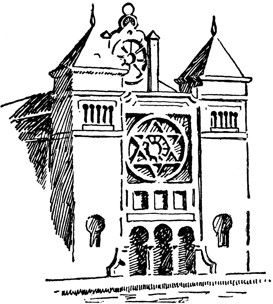 Jewish Symbols Clip Art Synagogue Clipart Etc