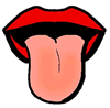 Mouth With Tongue Clipart