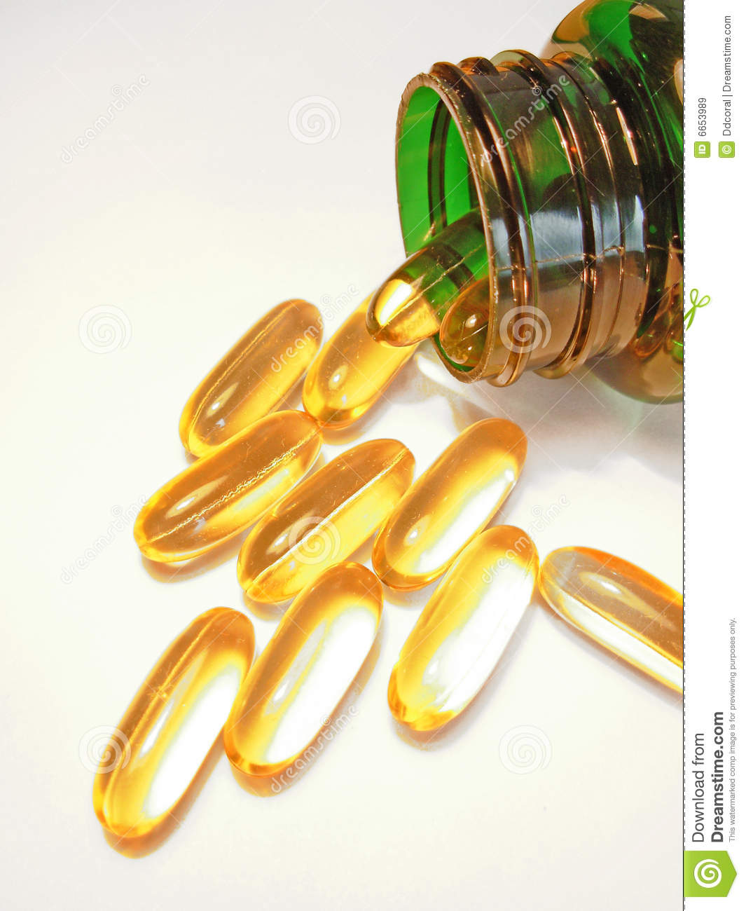 Multivitamin Capsule Royalty Free Stock Images   Image  6653989