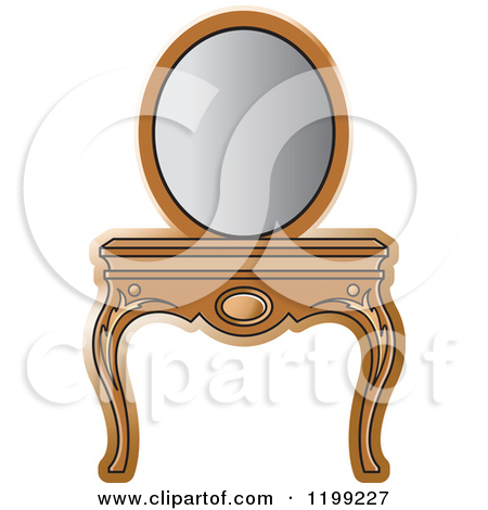 Royalty Free  Rf  Vanity Table Clipart Illustrations Vector Graphics