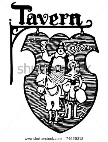 Tavern Clipart Tavern   Signage   Retro Ad