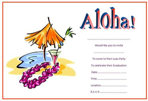 Free Printable Graduation Invitations   Great Free Templates
