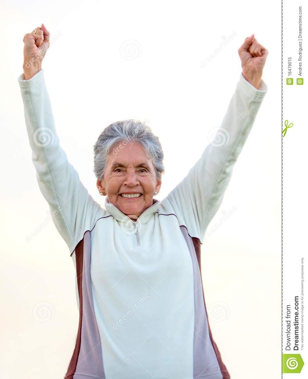 Happy Elder Woman Royalty Free Stock Photo   Image  16479015