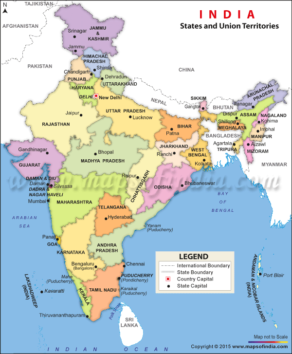 Of India Outline Maps Imagesindia Political Highnov Out Of Size