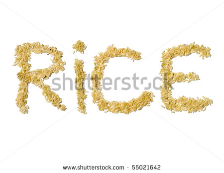 Rice Grain Clipart Long Grain Rice In Shape Of