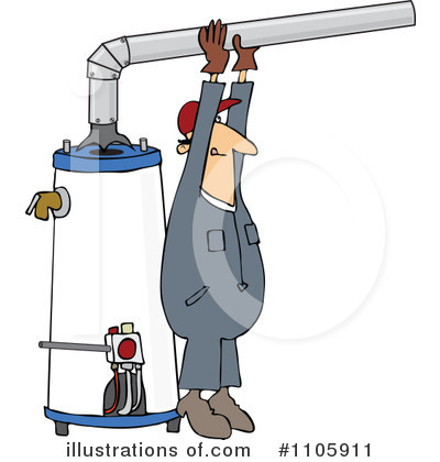 Royalty Free  Rf  Water Heater Clipart Illustration By Djart   Stock