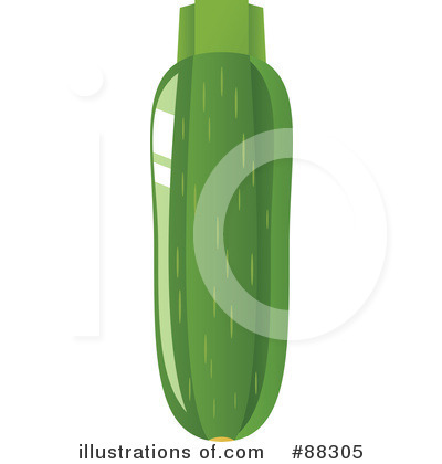 Zucchini Clipart  88305   Illustration By Tonis Pan