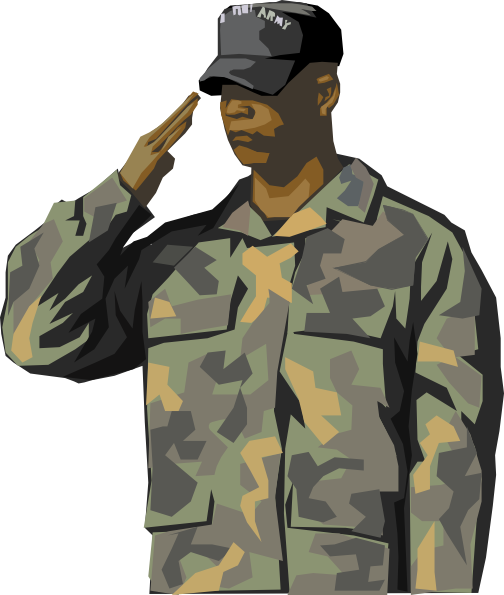 Army Veteran Clip Art At Clker Com   Vector Clip Art Online Royalty