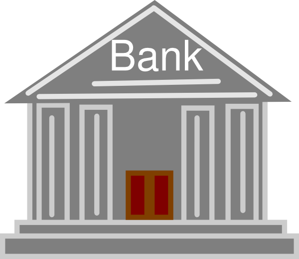 Bank Icon Clip Art At Clker Com   Vector Clip Art Online Royalty Free