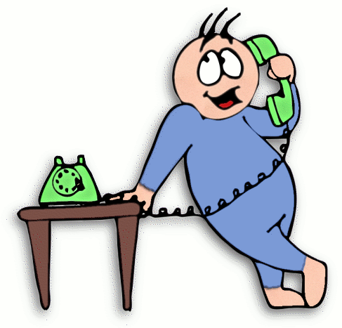 Call   Http   Www Wpclipart Com Telephone On The Phone Casual Call
