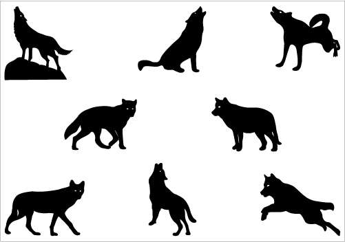 Howl Clipart Wolf Clipart Wolf Silhouette Vector Graphics Image Jpg