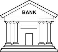 Money Bank Outline 213 Bank Outline Clipart Hits 1374 Size