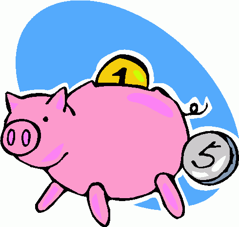 Piggy Bank 1 Clipart   Piggy Bank 1 Clip Art